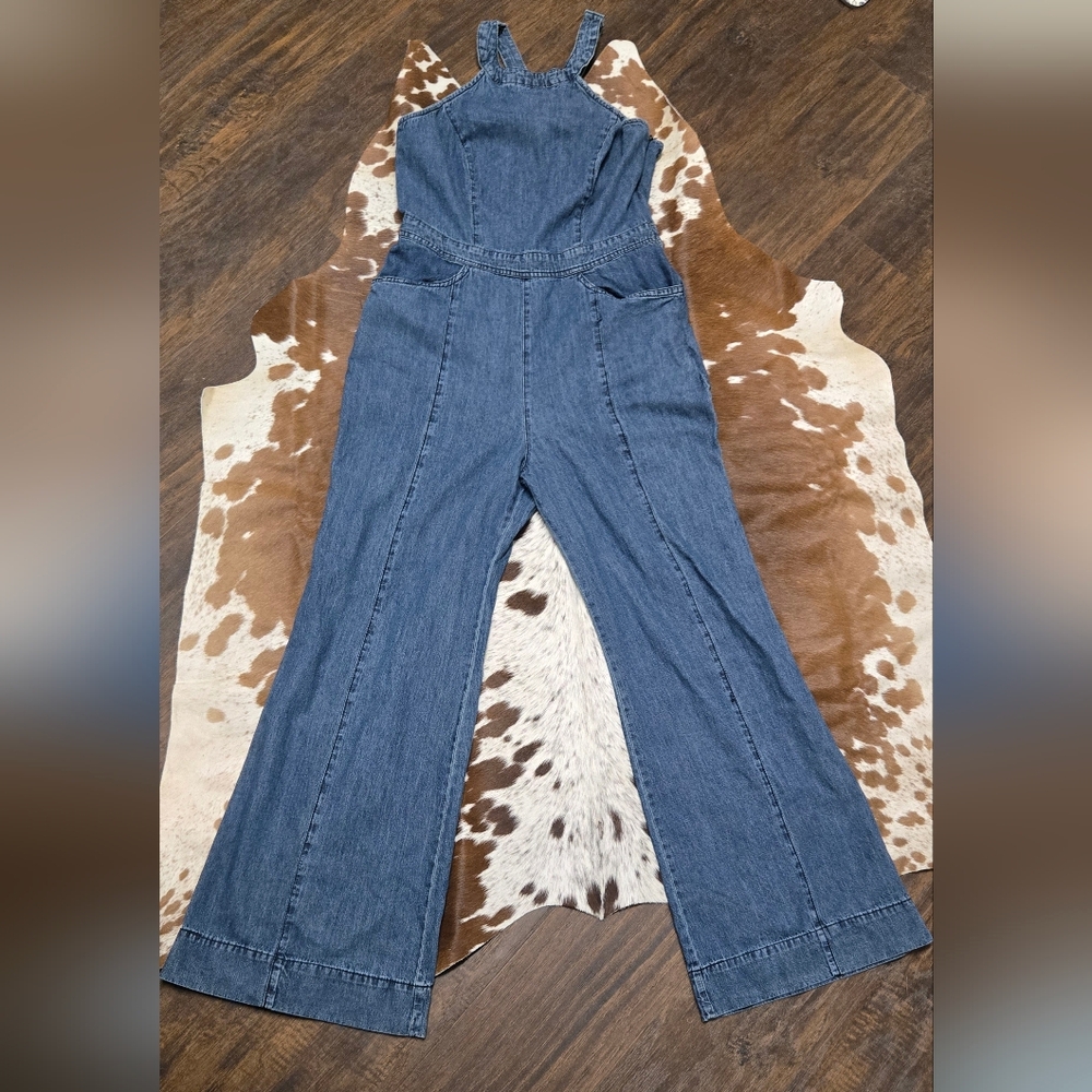 Hayden Classic Blue Denim Overalls